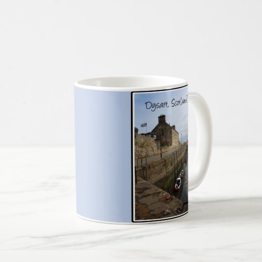 Dysart Harbour, Fife Coast, Schottland Kaffeetasse (VorderseiteRechts)