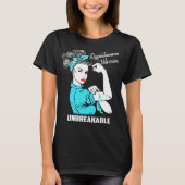 Dysautonomia Krieger unzerbrechlich T-Shirt (Vorderseite)