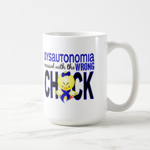 Dysautonomia verwirrte mit falschem Küken Kaffeetasse