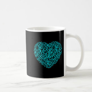 Dysautonomie Bewusstsein Monat Ribbon Herz Geschen Kaffeetasse