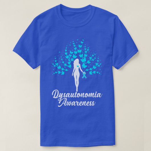 Dysautonomie Bewusstseinsbildung Krieger-Überleben T-Shirt (Design vorne)