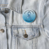 Dysautonomie Blauer Bekanntheitsgrad Button (Beispiel)