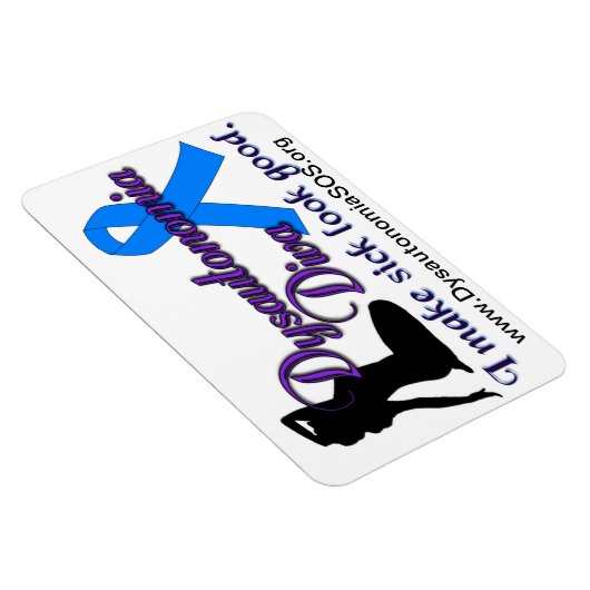 Dysautonomie Diva Magnet (Rechte Seite)
