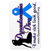 Dysautonomie Diva Magnet (Vertikal)