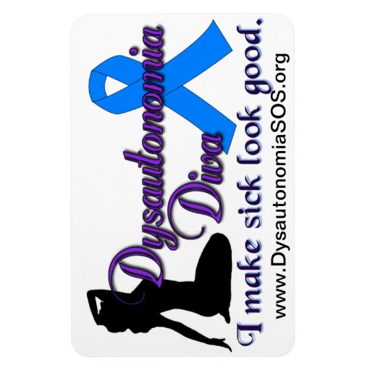 Dysautonomie Diva Magnet (Vertikal)