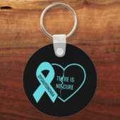 Dysautonomie Es gibt keine Heilung Schlüsselanhänger (Rückseite)