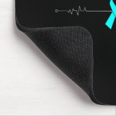 Dysautonomie Heartbeat Pulse EKG NCS Strong POTS Mousepad (Ecke)