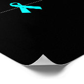 Dysautonomie Heartbeat Pulse EKG NCS Strong POTS Poster (Ecke)