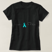 Dysautonomie Heartbeat Pulse EKG NCS Strong POTS T-Shirt (Design vorne)