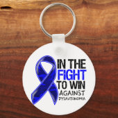 Dysautonomie - Kampf um den Sieg Schlüsselanhänger (Vorderseite)