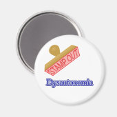 Dysautonomie Magnet (Vorderseite/Rückseite)