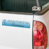 Dysautonomie POTS Awareness Ribbon Autoaufkleber (Auf Lkw)