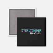 Dysautonomie Sensibilisierungsmonat POTS HyperPOTS Magnet (Vorderseite/Rückseite)