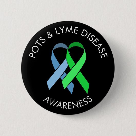 Dysautonomie und Lyme-Erkrankungen Sensibilisierun Button (Vorderseite)