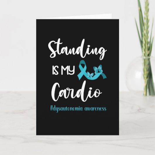 Dysautonomie Warrior POTS Awareness Monatsblutung Karte (Vorderseite)