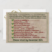 Dysfunktion Einladung (Vorne/Hinten)