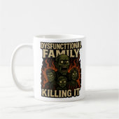 Dysfunktionale Familie bringt's Kaffeetasse (Links)