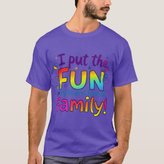 Dysfunktionale Familie Lustiges Zitat Design vinta T-Shirt