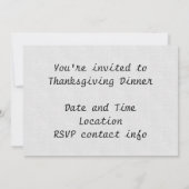 Dysfunktionaler Familientaucher Einladung (Rückseite)