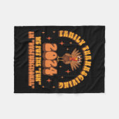 Dysfunktionaler Family Erntedank 2024 - Matching T Fleecedecke (Vorderseite (Horizontal))