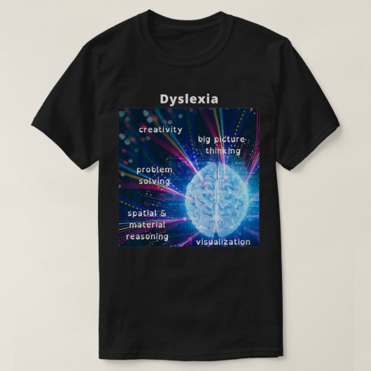 Dysleia Strengths T-Shirt (Design vorne)