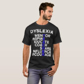Dysleia Teacher Therapist Educate Dysleic Therapy  T-Shirt (Vorne ganz)