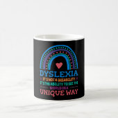 Dyslexia Awareness Dyslexic Kaffeetasse (Mittel)