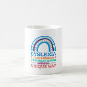 Dyslexia Awareness Dyslexic Kaffeetasse (Mittel)