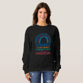 Dyslexia Awareness Dyslexic Sweatshirt (Vorne ganz)