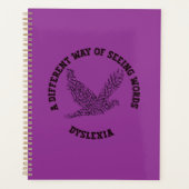 DYSLEXIA - EINE ANDERE ART, WÖRTER ZU SEHEN PLANER (Vorderseite)