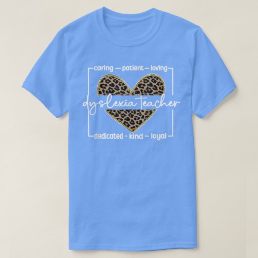 Dyslexia Teacher Dyslexic Therapy Dyslexia Teachin T-Shirt (Design vorne)
