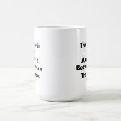 Dyslexic Mug - No, I didn't read the book Kaffeetasse (Mittel)