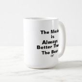 Dyslexic Mug - No, I didn't read the book Kaffeetasse (VorderseiteRechts)