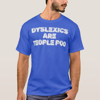 Dyslexie ADHS Dyslexie Bewusstsein566 T-Shirt