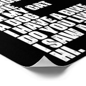 Dyslexie Aspergers Spectrum Poster (Ecke)