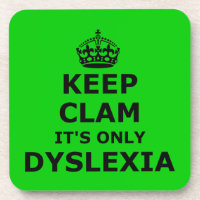 Dyslexie behalten Ruhe und machen weiter