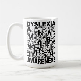 Dyslexie Bewusstsein Dyslexie Lehrer Schüler Kaffeetasse