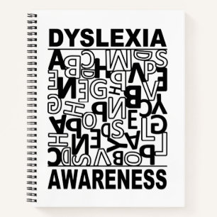 Dyslexie Bewusstsein Dyslexie Lehrer Schüler Notizblock