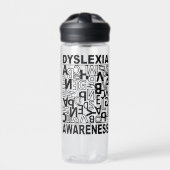Dyslexie Bewusstsein Dyslexie Lehrer Schüler Trinkflasche (Vorderseite)