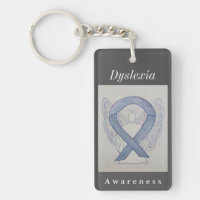 Dyslexie Bewusstsein Silver Ribbon Angel Schlüssel