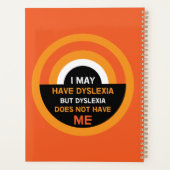Dyslexie Bewusstsein | Unterstützung | Dyslexische Planer (Rückseite)