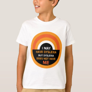 Dyslexie Bewusstsein Unterstützung Dyslexische T-Shirt