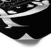 Dyslexie Bewusstseinsbildung Schmetterling Poster (Ecke)