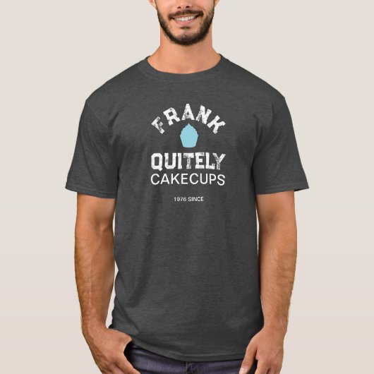 Dyslexie Cupcake Frank Quetsch T-Shirt (Vorderseite)