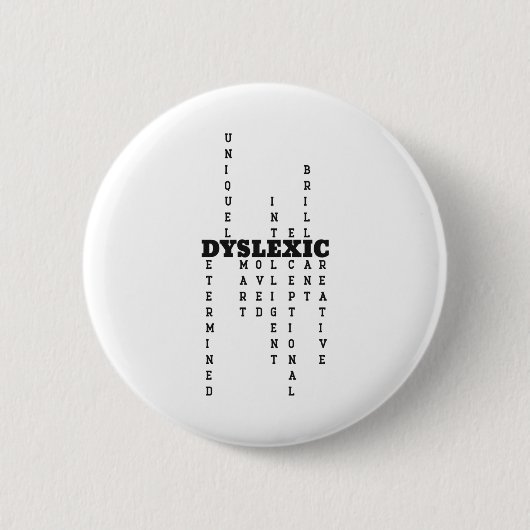Dyslexie Definition Button (Vorderseite)