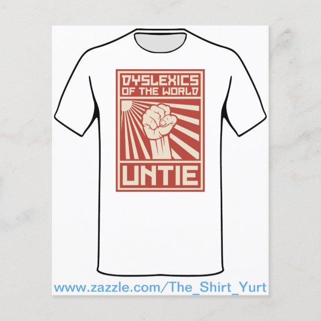 Dyslexie der UNTIE (Vorderseite)