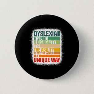 Dyslexie Es ist keine Behinderung Dyslexie Bewusst Button