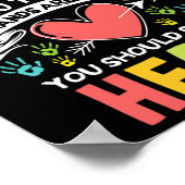 Dyslexie Lehrer Bewusstsein Dyslexie Lehren Poster (Ecke)