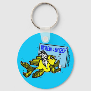 Dyslexie-Lehrer-Fische ~ Persons mit Schlüsselanhänger