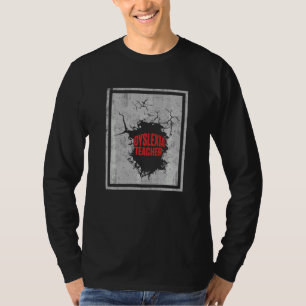 Dyslexie Lehrer Therapeut Entwicklung einer dyslex T-Shirt